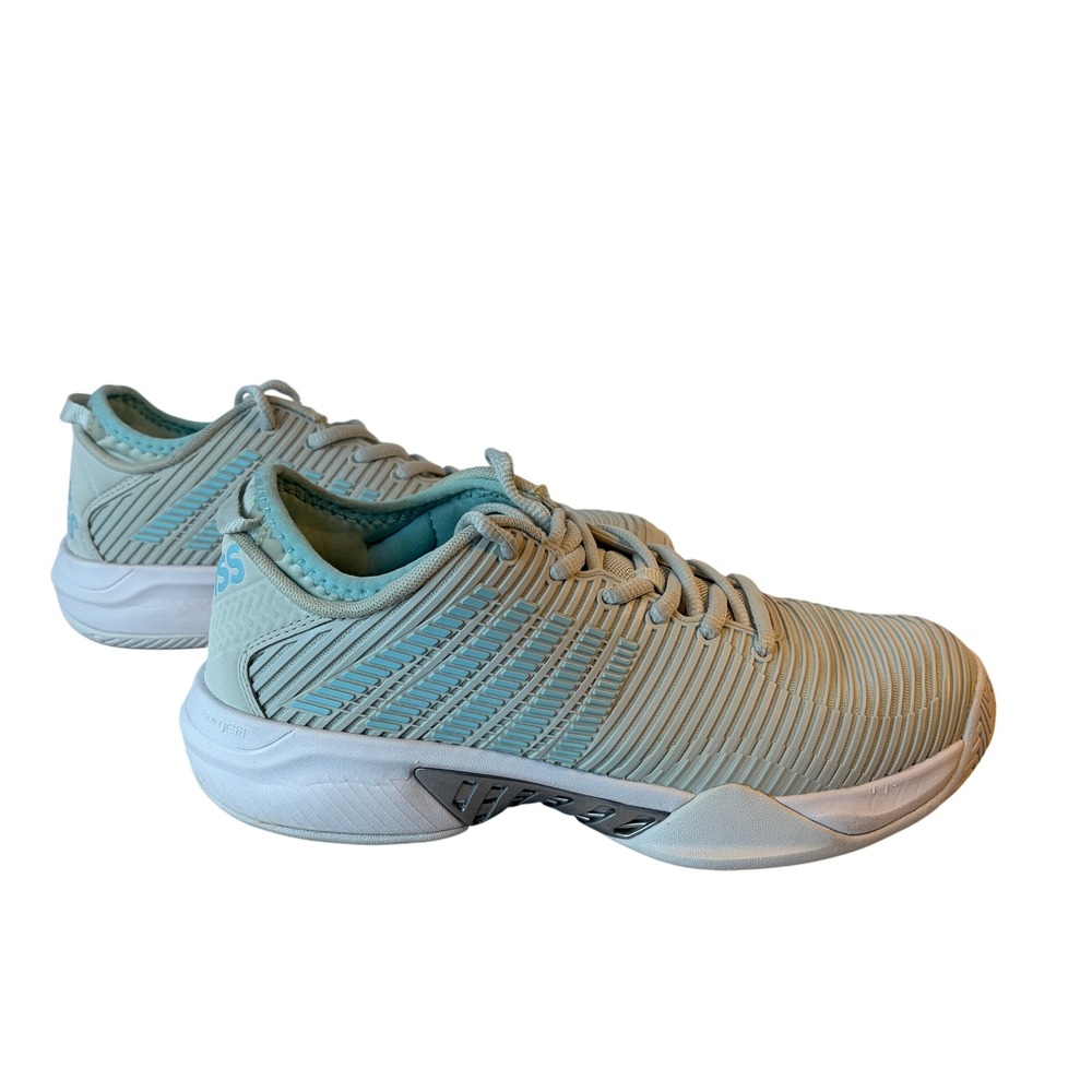 K-Swiss Hypercourt Supreme Womens 9 Tennis Pickleball Shoes Blue 96615-084